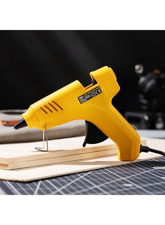 Deli EA50061 Hot Melt Glue Gun – 20W (Yellow) - Image 3