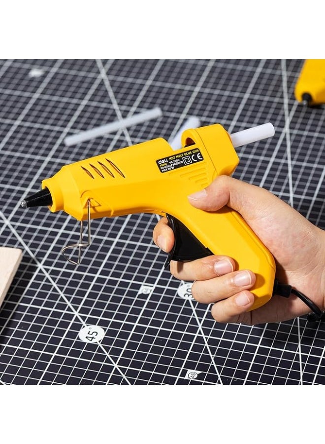 Deli EA50061 Hot Melt Glue Gun – 20W (Yellow) - Image 4