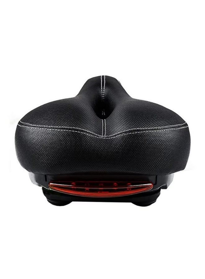 Shock-Absorbing Bike Saddle with LED Taillight - Universal MTB/Road Cycling Seat - Image 2