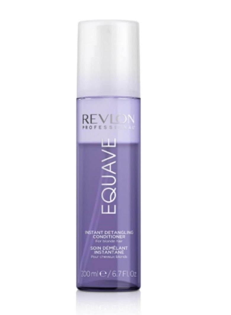 Revlon Professional Equave Instant Detangling Care without Rinsing 2 Phase Hydronutritive Moisturising for Dry Hair 200 ml - Image 1