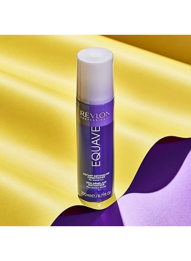 Revlon Professional Equave Instant Detangling Care without Rinsing 2 Phase Hydronutritive Moisturising for Dry Hair 200 ml - Image 2