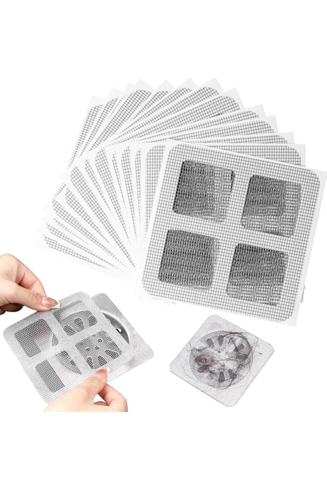 75PCS Disposable Shower Drain Hair Catcher Drain Screen for Shower Drain Mesh Cover Drain Sticker,Bathroom,Kitchen,Laundry, Bathtub,Sink,for Pet Hair - Image 1