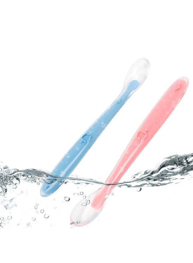 Safe-O-Kid 1 Soft Tip Silicone Spoon Blue - Image 4