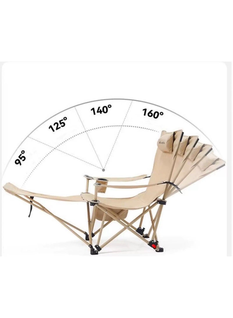 Portable Outdoor Folding Chair Cam Table And Chair Beach Fiing Chair Small Folding Stool Lightweight Picnic Furniture - Image 2