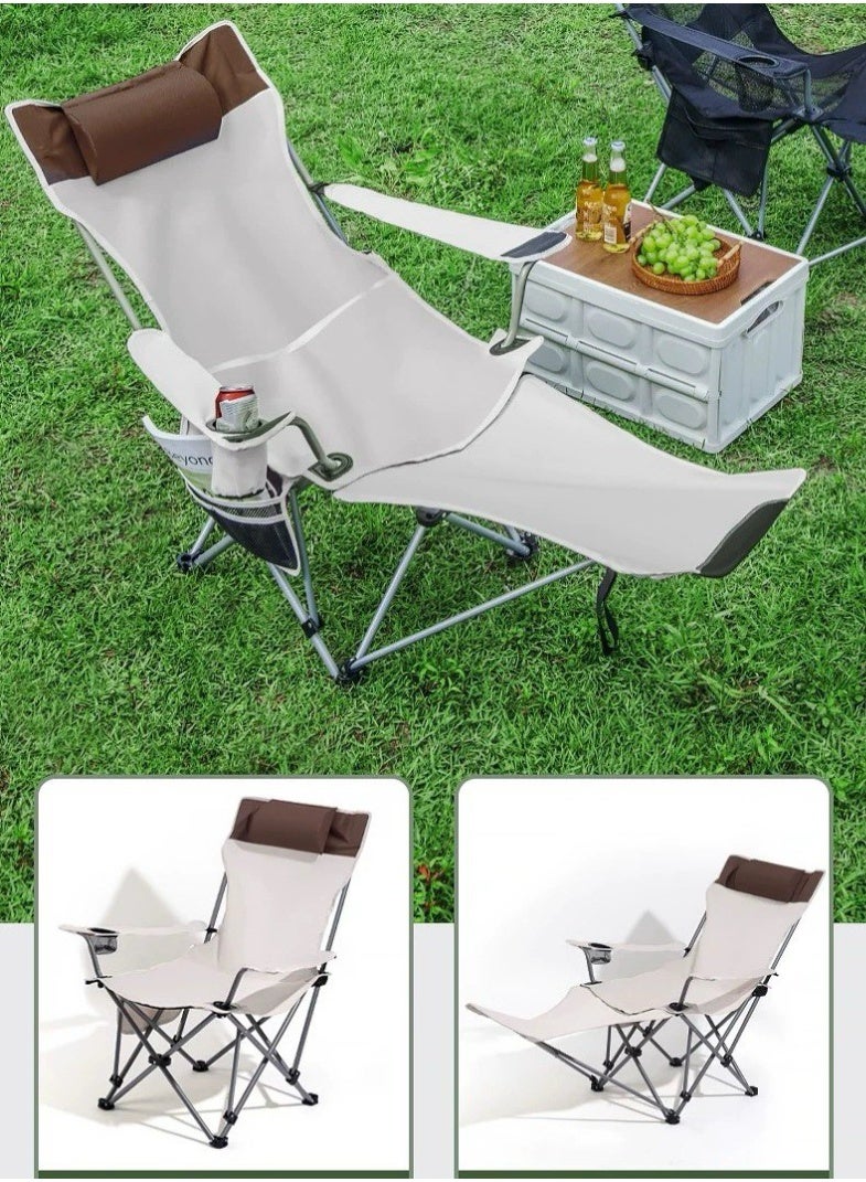 Portable Outdoor Folding Chair Cam Table And Chair Beach Fiing Chair Small Folding Stool Lightweight Picnic Furniture - Image 4
