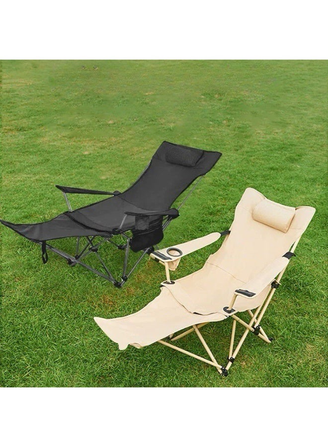 Portable Outdoor Folding Chair Cam Table And Chair Beach Fiing Chair Small Folding Stool Lightweight Picnic Furniture - Image 3