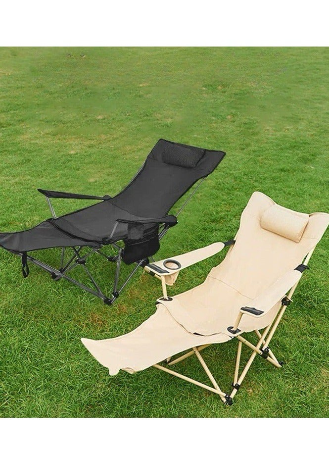 Portable Outdoor Folding Chair Cam Table And Chair Beach Fiing Chair Small Folding Stool Lightweight Picnic Furniture - Image 1
