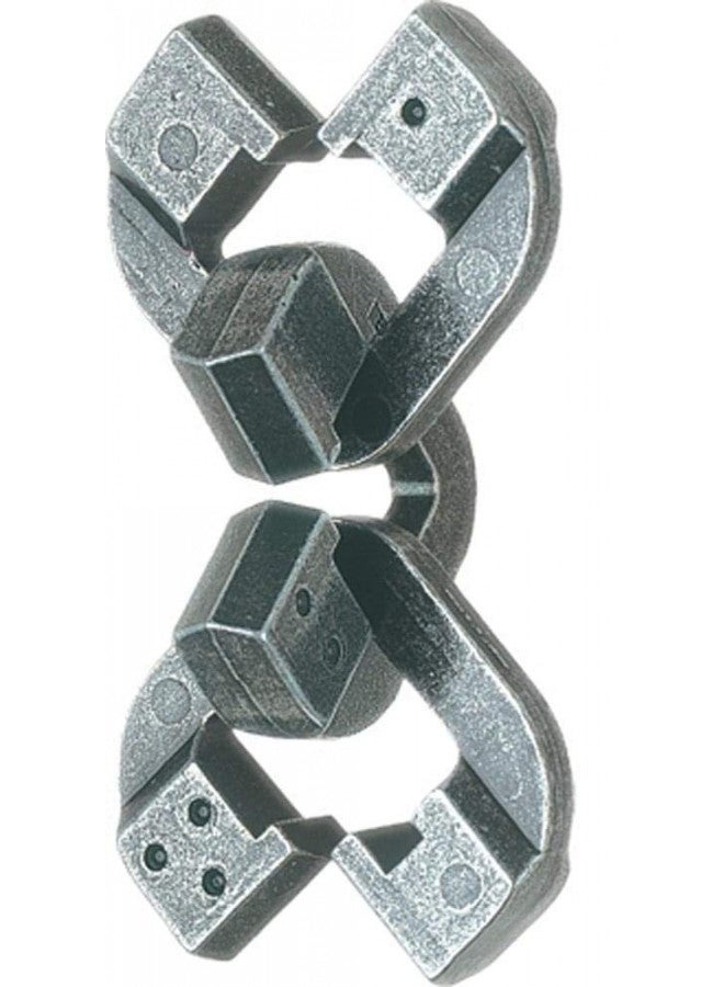 BePuzzled | Chain Hanayama Metal Brainteaser Puzzle Mensa Rated Level 6, for Ages 12 and Up - Image 3