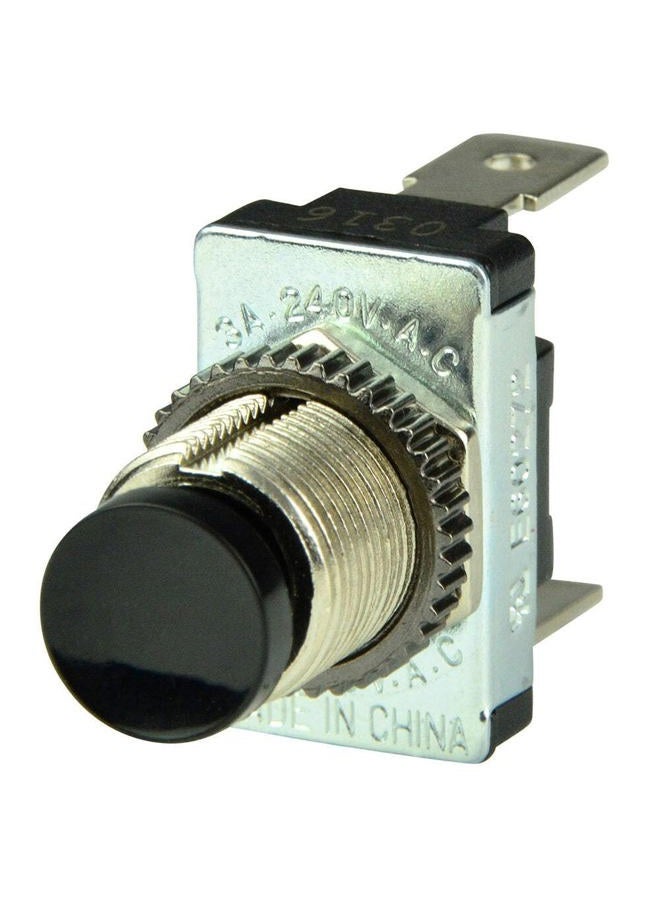 BEP Black SPST Momentary Contact Off/(On) Switches - Image 2