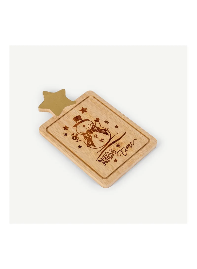 أوه سي هوم Christmas Serving Tray Bamboo