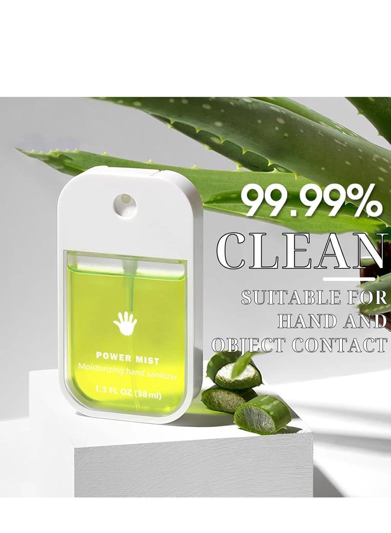 باور Power Mist  Moisturizing hand sanitizer Mist Hydrating Hand Sanitizer Spray For Adults And Kids,Spray Hand Sanitizer Travel Size,Hydrating Hand Sanitizer Spray For Adults,Power Mist Hand Sanitizer 45ml (Vanilla) - Image 3