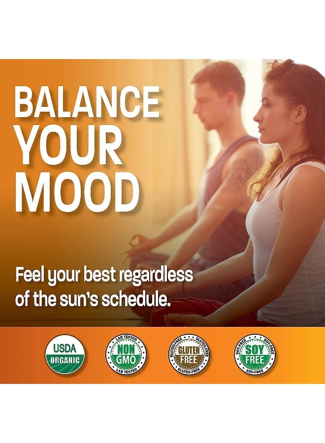 برونسون مكمل فيتامين د3 العضوي بتركيز 5000 وحدة دولية، تركيبة خالية من الكائنات المعدلة وراثيًا، 360 قرصًا - Image 3