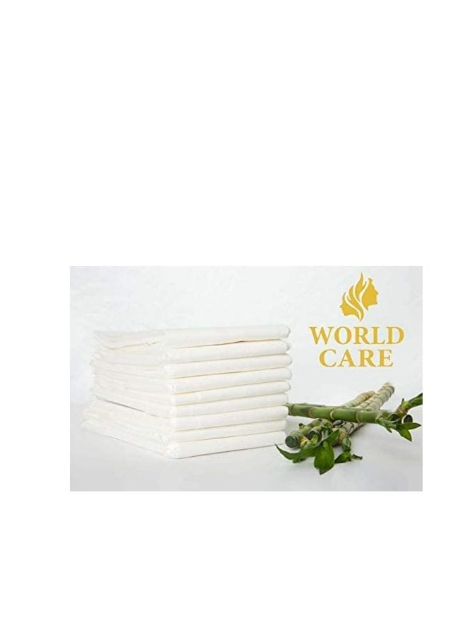 WORLD CARE One time use towel size 140X70 cm highly absorbent  gentle and soft 25 pieces - Image 3