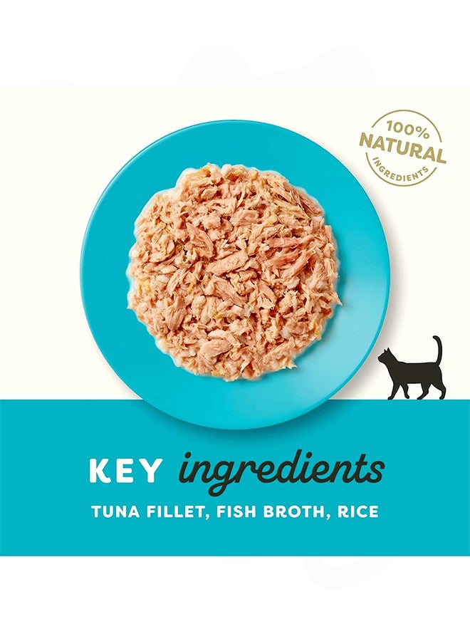 آبلاوس طعام القطط بنكهة شرائح التونة في المرق - 70 غرام (عبوة من 24 قطعة) - Image 3