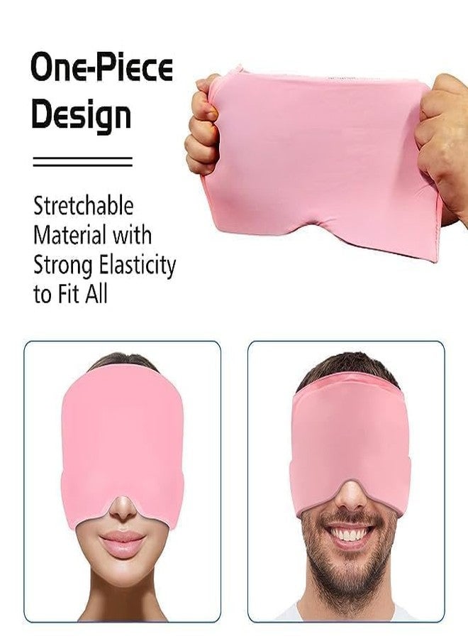 HGC Migraine Relief Cap, Cold Therapy Headache Relief Hat/Ice Head Wrap/Ice Pack Mask, Cold Compress Headache Relief Cap for Tension, Sinus & Stress(multicolor) - Image 5