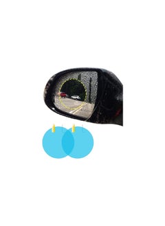 Generic Anti-Water, Anti-Mist, Anti-Fog, Waterproof Oblong Rearview Side Mirror Protective Film for Cars, Trucks  - Image 1