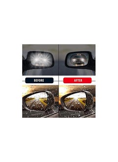 Generic Anti-Water, Anti-Mist, Anti-Fog, Waterproof Oblong Rearview Side Mirror Protective Film for Cars, Trucks  - Image 2