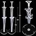 Acquwistach Balloon Stand Kit for Party and Wedding Decorations Celebrations 4 Sets Balloon Stands fot Table with 28 Sticks 28 Cups and 4 Bases - Image 4