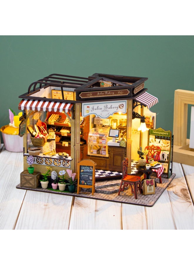 3D DIY Bakery Model Puzzle - Stress Relief Adult Building Kit - Image 3