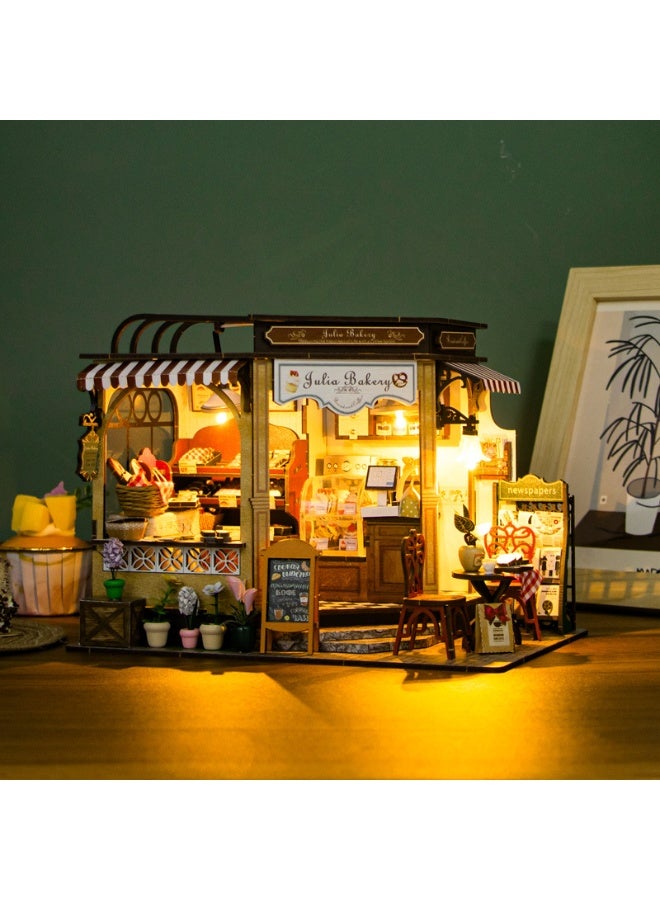 3D DIY Bakery Model Puzzle - Stress Relief Adult Building Kit - Image 1