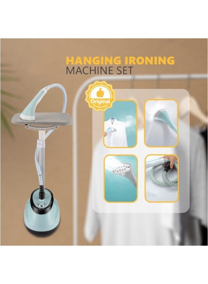 1800W Hanging Ironing Machine Set – Vertical Clothes Steamer with Dual Steam Levels and Large 1.6L Water Tank – Fast Heat Portable Garment Steamer for All Fabrics – Powerful Wrinkle Remover for Home and Travel  - Image 5