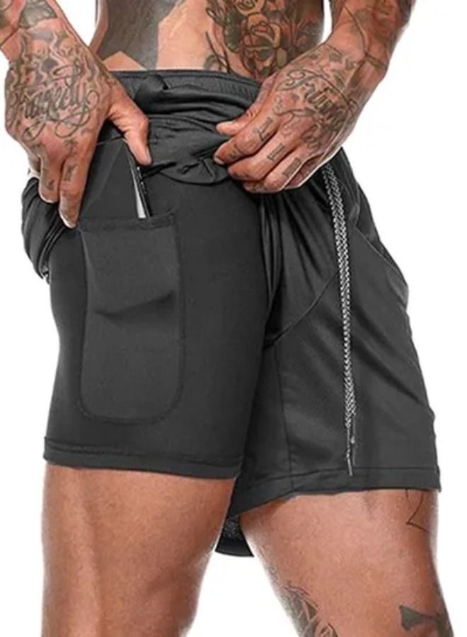 Loose-Fit Running Shorts - Image 1