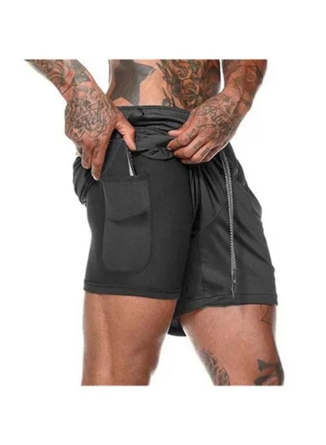 Loose-Fit Running Shorts - Image 3