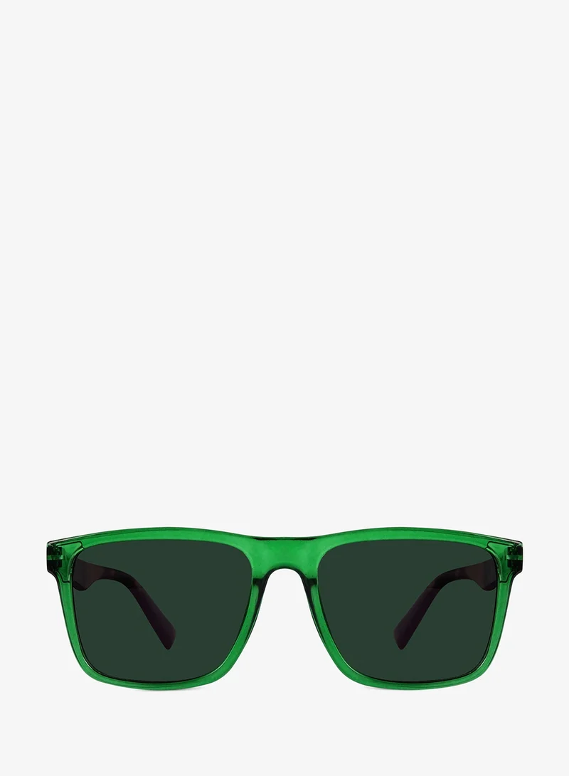 Woggles Polarized Square Sunglasses|100% UV Protection|Men & Women