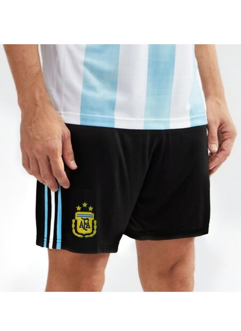 Argentina - Premium Soccer 2022 Argentina World Cup Champions Home Jersey Kit - Image 1