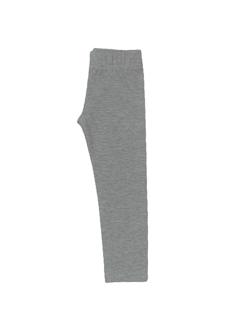 Unicorn cotton set (Blue t-shirt + Light grey leggings)