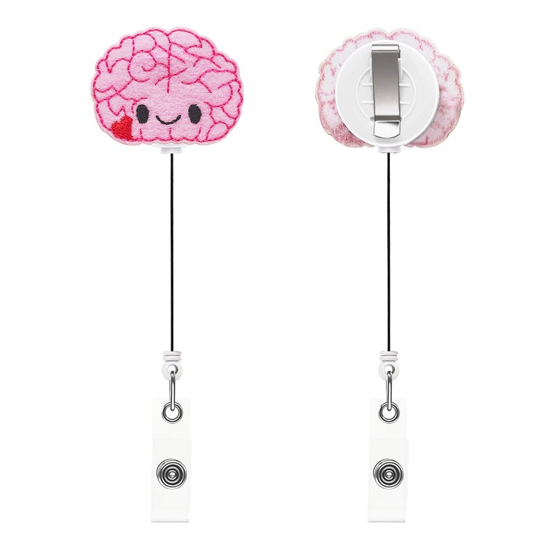 senhilear 8 Pcs Nurse Badge Reels,Cute Badge Reel Clip Retractable ID Clip for Doctor Student Men Women Office Nurses Lanyard Supplies Accessories Bulk Gifts - Image 2