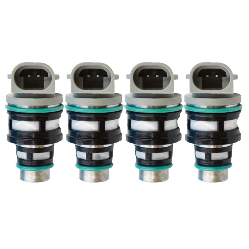 RainMan S 4 pcs 5 Holes Fuel Injectors Replacement for Chevrolet Cavalier S10 LLV Beretta Corsica GMC Sonoma Pontiac Sunfire Buick Century Cutlass Ciera 22L Replaces 17113124 17113197 - Image 2