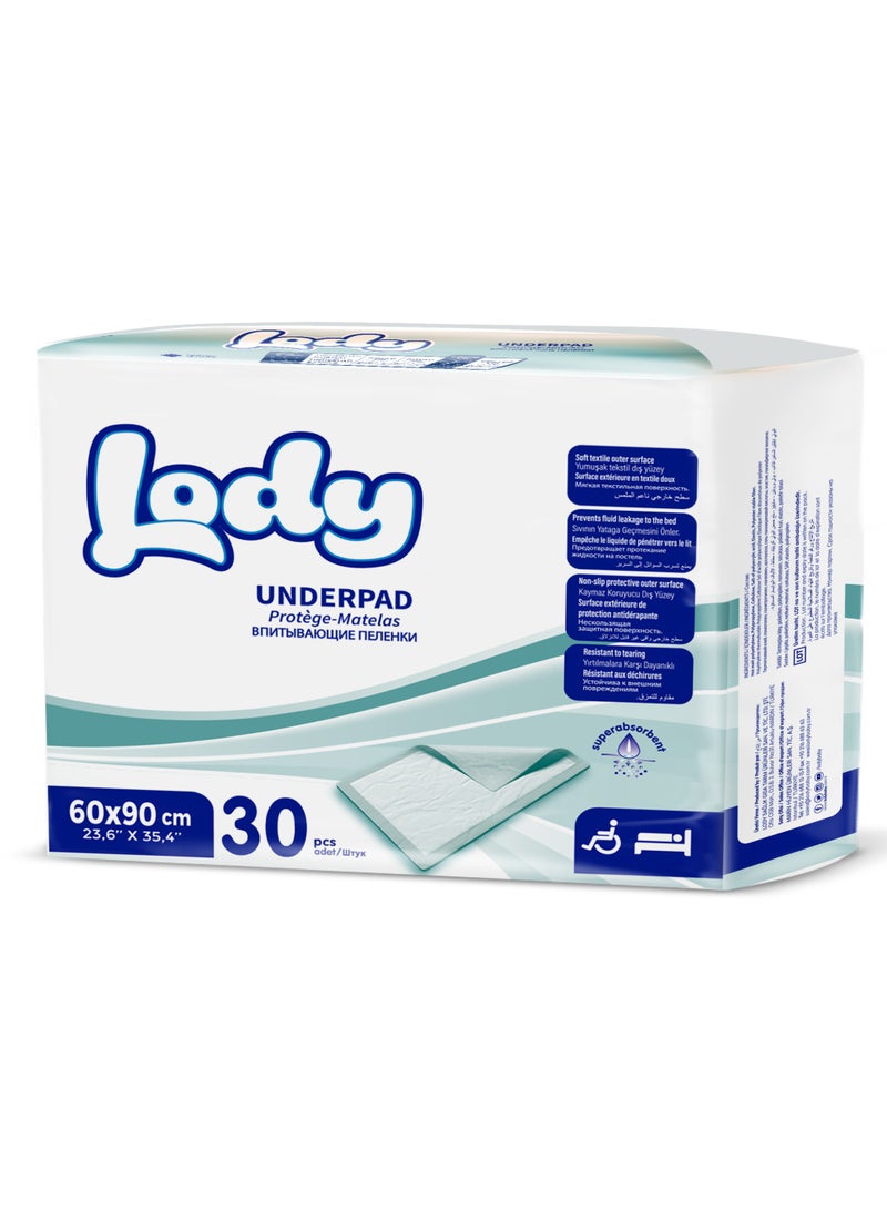 Lody Turkish Underpad pack of 30 Pieces