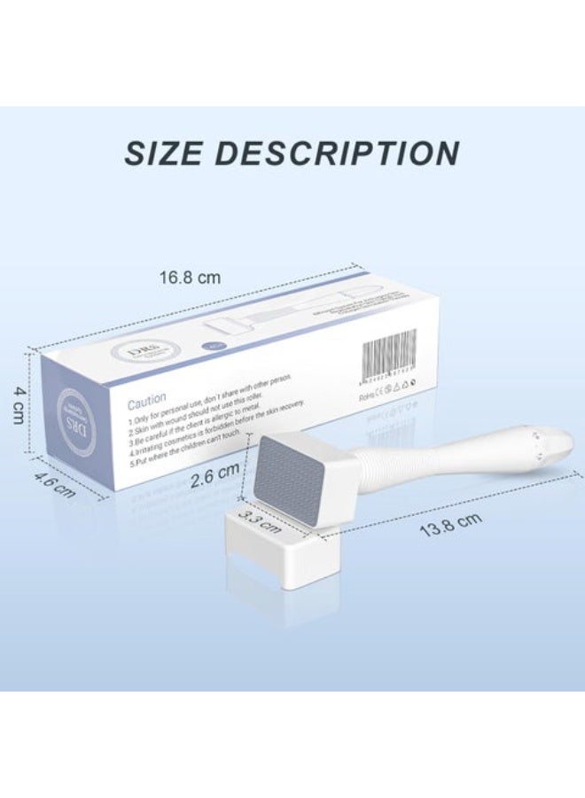 ديرما ستامب 140 إبرة تيتانيوم قابلة للتعديل من – أداة احترافية لتحفيز نمو الشعر واللحية وتجديد البشرة - Image 5