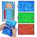 IPIDIPI TOYS GelFilled Maze Puzzle Quiet Sensory Squishy Fidget Toy for All Ages Tactile Gel Pads Easter Basket Stuffers Classroom Rewards Party Favors and Gifts Pack of 3 - Image 2