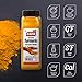 Badia Ground Turmeric Powder 16 oz  Premium Curcuma Seasoning for Cooking Golden Flavor  Rich Aroma - Image 4