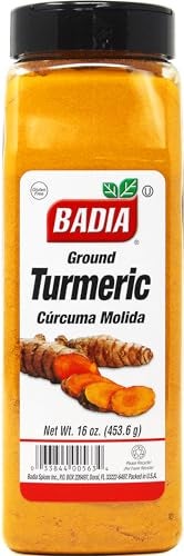 Badia Ground Turmeric Powder 16 oz  Premium Curcuma Seasoning for Cooking Golden Flavor  Rich Aroma - Image 1