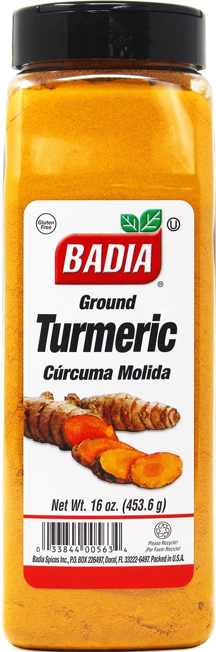 Badia Ground Turmeric Powder 16 oz  Premium Curcuma Seasoning for Cooking Golden Flavor  Rich Aroma - Image 3