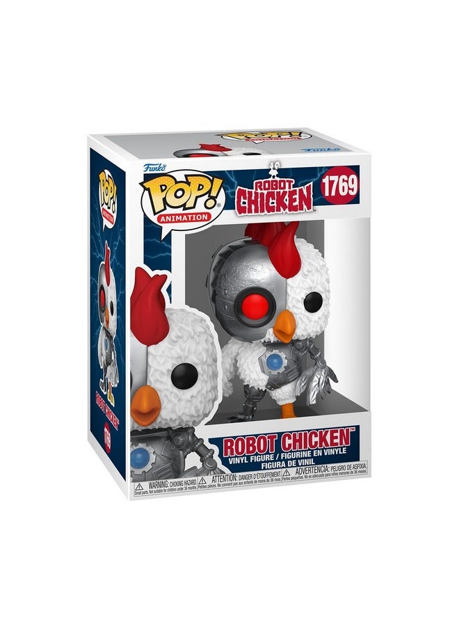 Funko Funko Pop Animation: Robot Chicken - Robot Chicken - Collectable Vinyl Figure - Gift Idea - Official Merchandise - Toys for Kids & Adults - Cartoon/Animation Fans - Model Figure for Collectors  - Image 1