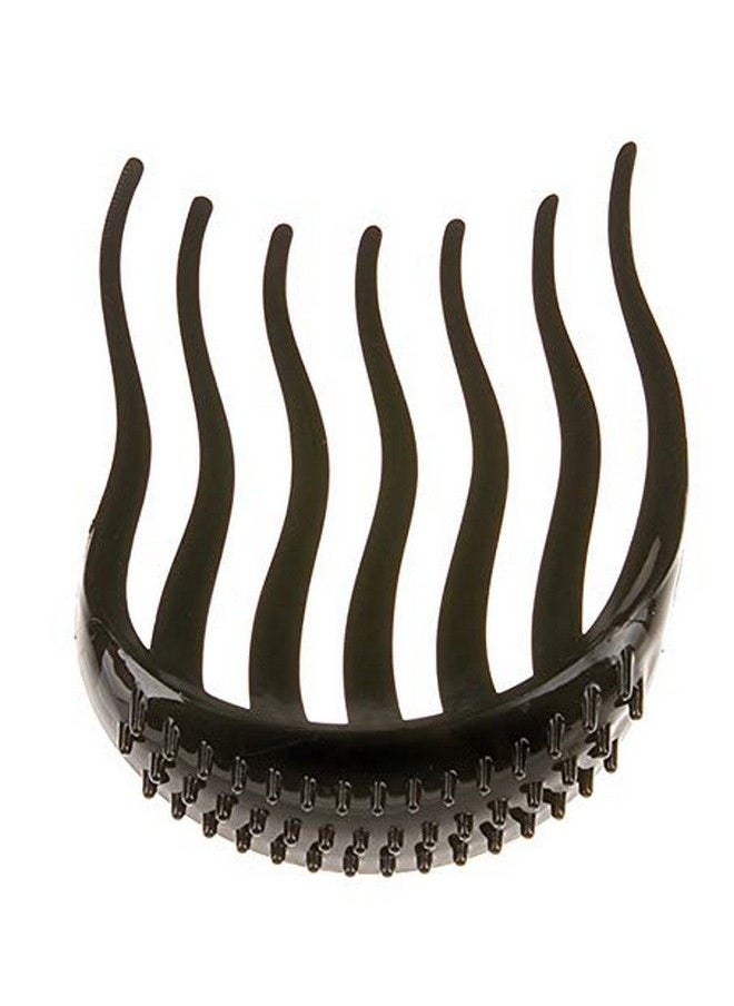 UPSTORE - 2Pcs Heightening Ponytail Insert Hair Comb Bump It Up Volume Hair Styling Insert Comb Fluffy Ponytail Fot Hairstyle Styling Beauty Tool (Black + Brown) - Image 1