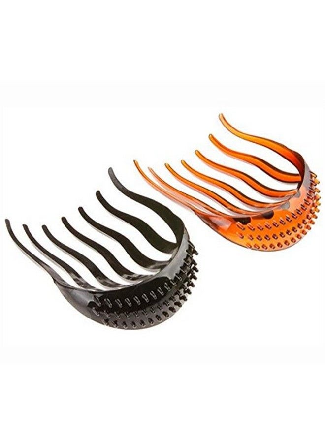 2Pcs Heightening Ponytail Insert Hair Comb Bump It Up Volume Hair Styling Insert Comb Fluffy Ponytail Fot Hairstyle Styling Beauty Tool (Black + Brown) - pzsku/Z0C17982D7A105BAEF609Z/45/_/1660656629/67066545-8d72-4f12-a835-7958b430e855