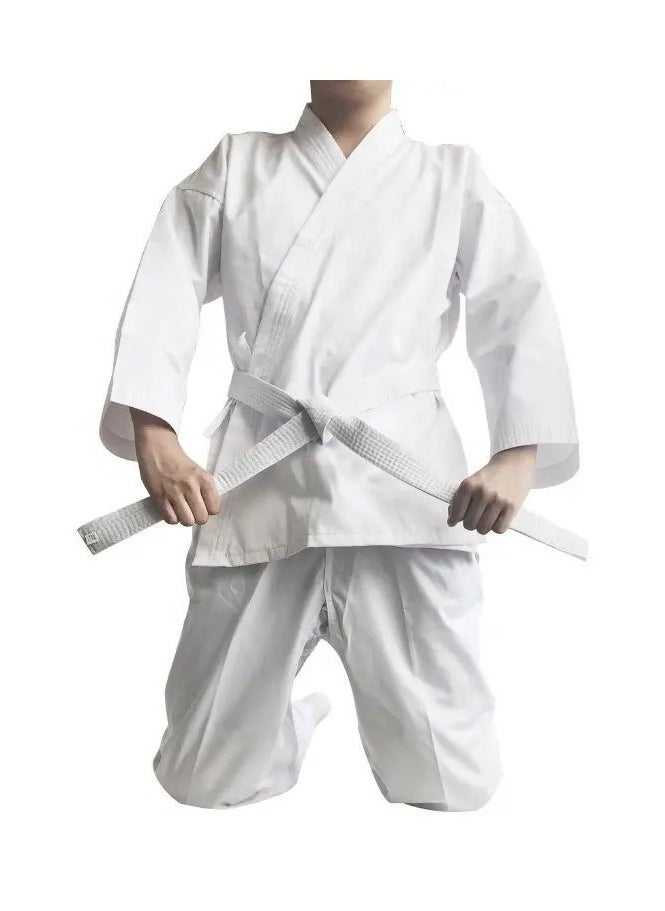 Generic Three-Piece Karate Uniform For Kids - 100% Cotton  - Image 4