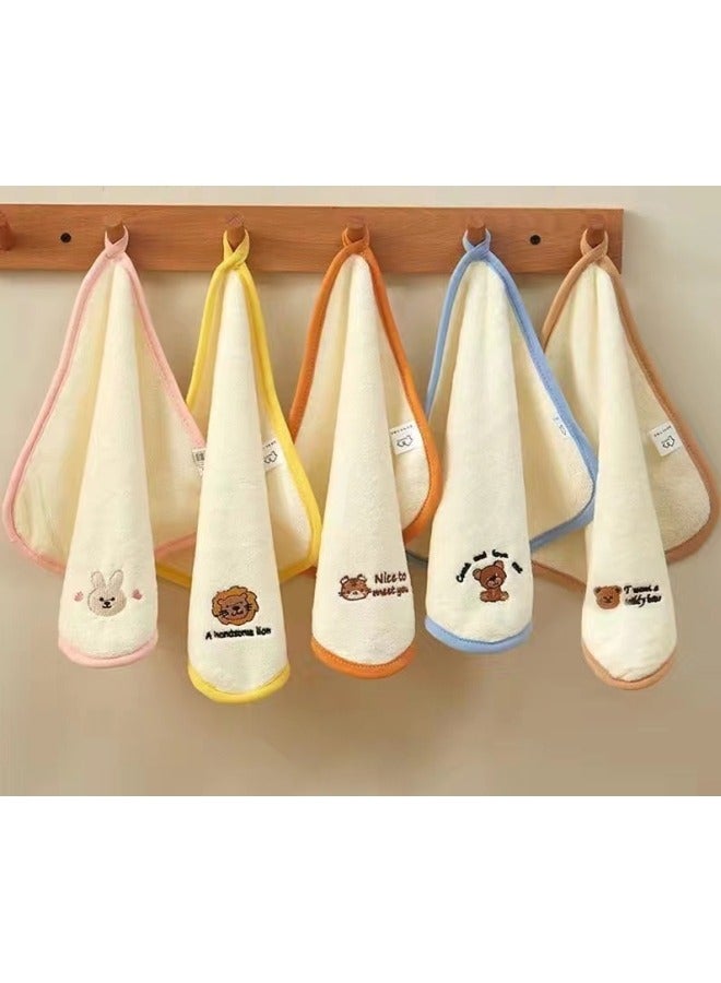 عام منشفة الأطفال، منشفة غسيل الأطفال الجدد فائقة النعومة، منشفة مربعة صغيرة لغسل الوجوه، منديل الأطفال، منشفة الوجه واليد لرياض الأطفال، ومنشفة صغيرة. - Image 3