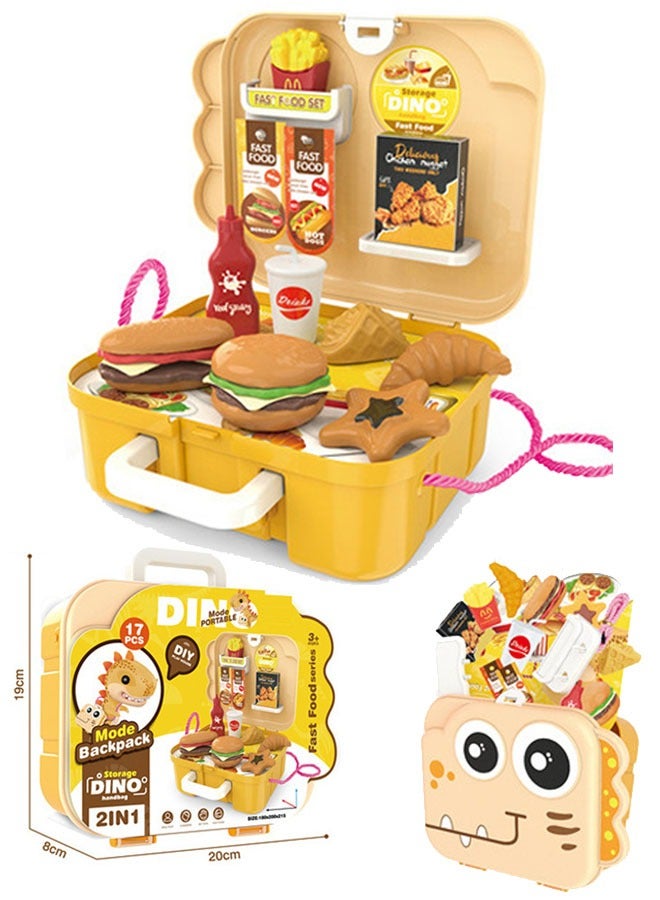 Kitchen Toys Kids Kitchen Pretend Play Toys Set, Kids Play Cooking Set with Pots and Pans, Cutting Play Food and Vegetables, Play Kitchen Accessories for Girls Boys Toddlers - Image 1