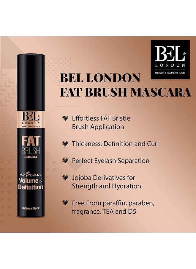 BEL London Fat Brush Mascara Extreme Volume And Definition  - Image 4