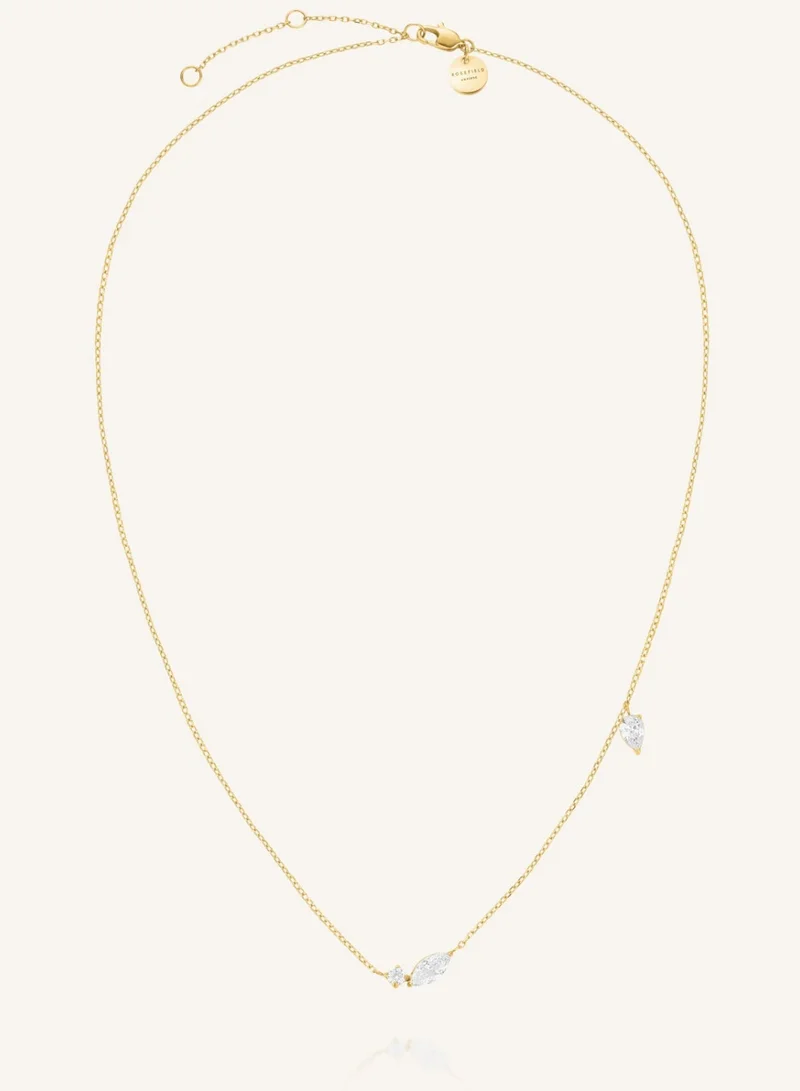 Rosefield  Mixed Crystals Necklace, Gold Plated for Women | Best Price UAE