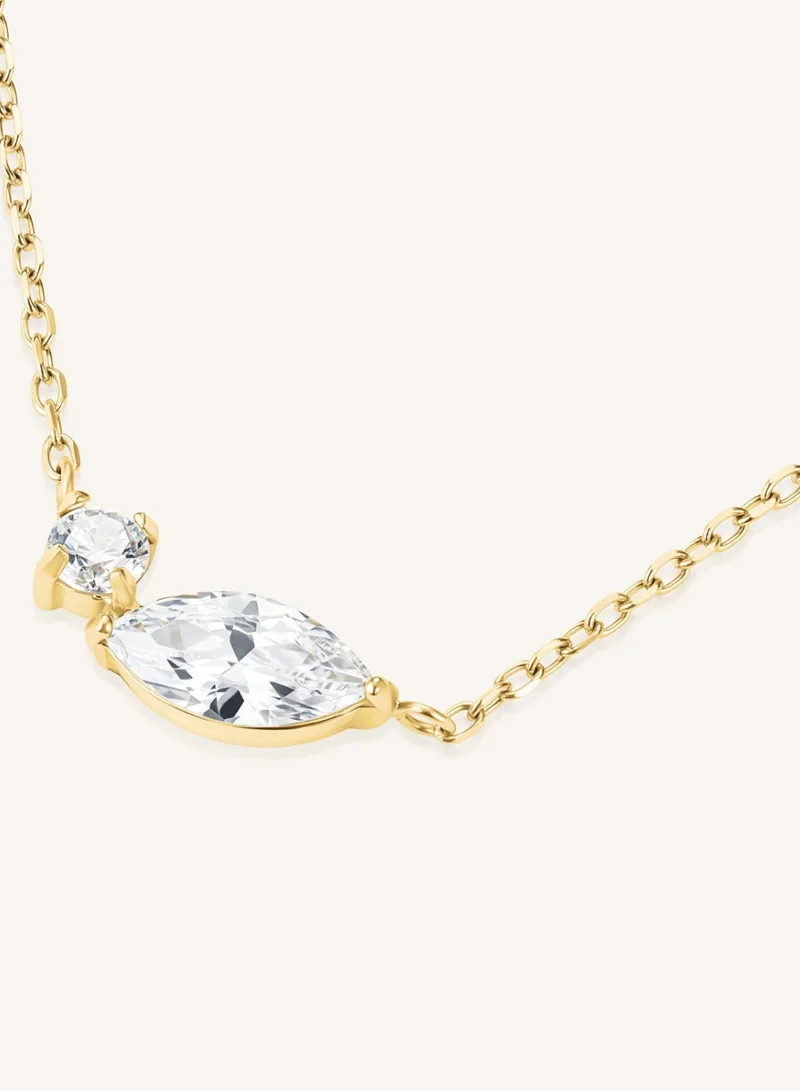 Rosefield  Mixed Crystals Necklace, Gold Plated for Women | Best Price UAE