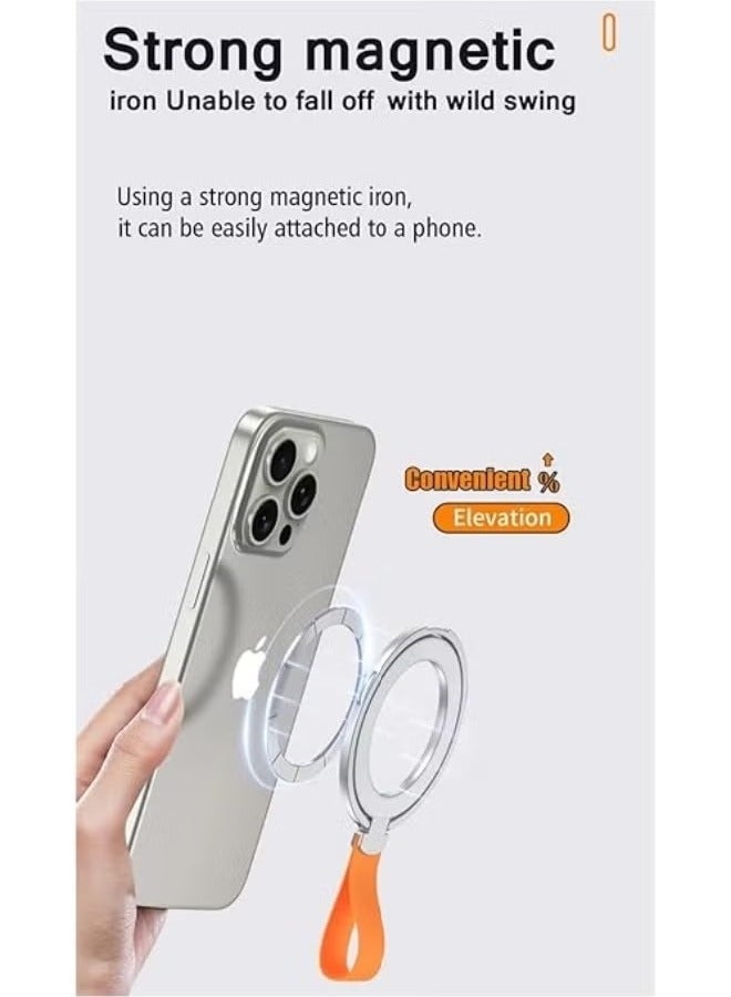 General 2024 Upgrade Magnetic Phone Grip Holder Kickstand, Compatible with Mag-Safe Ring Removable, for iPhone 15,14, 13, 12 11 Pro/Max/Plus/Mini,Galaxy S22,23,S24 Ultra/Plus  - Image 4