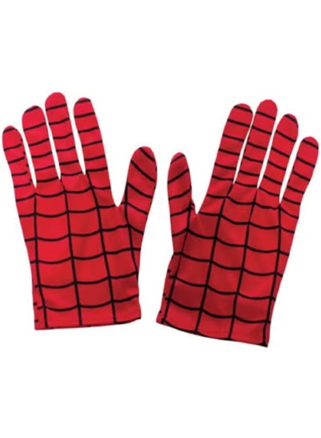 RUBIE'S Red Superhero Gloves - Perfect for Costume Parties and Play_ Gift for children, children's entertainment game, children's games_ Game gloves, kids gloves - Image 1
