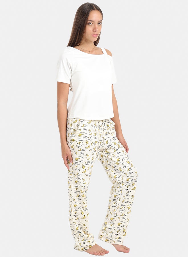 Carina Shoulder Cut-Out Pyjama Set - Image 5